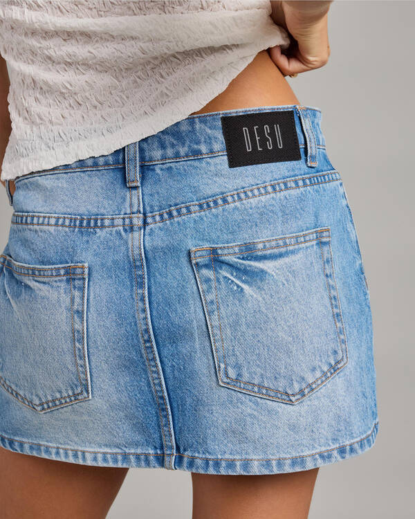 DESU Bronte Denim Skirt for Womens