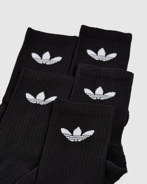 adidas Boys' Training Crew Socks 6 Pack for Mens