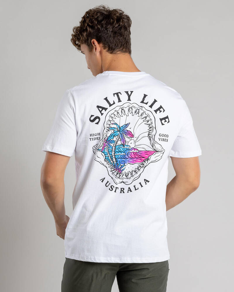 Salty Life High Tide T-Shirt for Mens