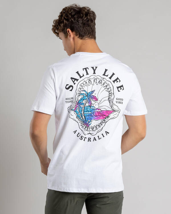Salty Life High Tide T-Shirt for Mens