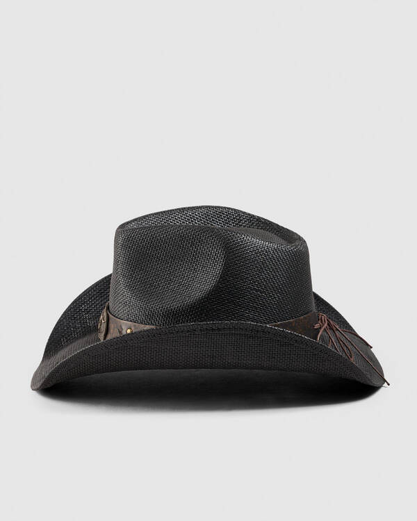 Double Diamond Ranch Dunn Straw Cowboy Hat for Mens