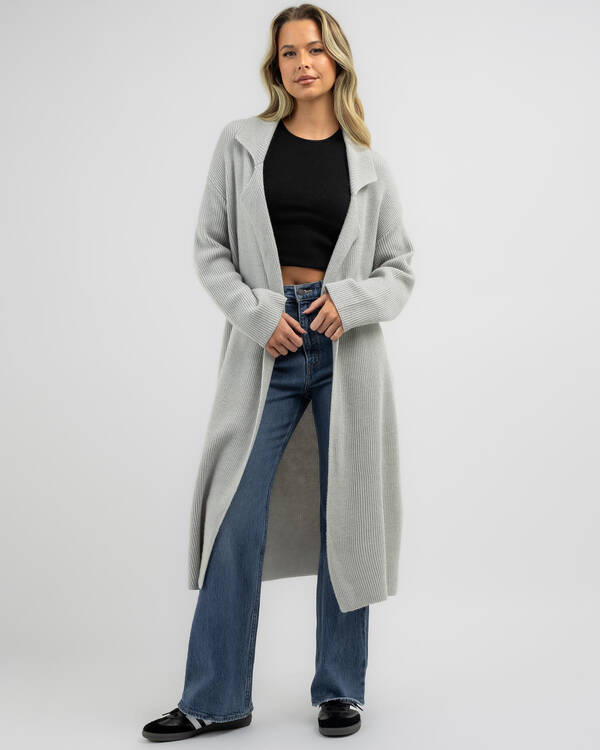 Mooloola Jenni Longline Robe Knit Cardigan for Womens