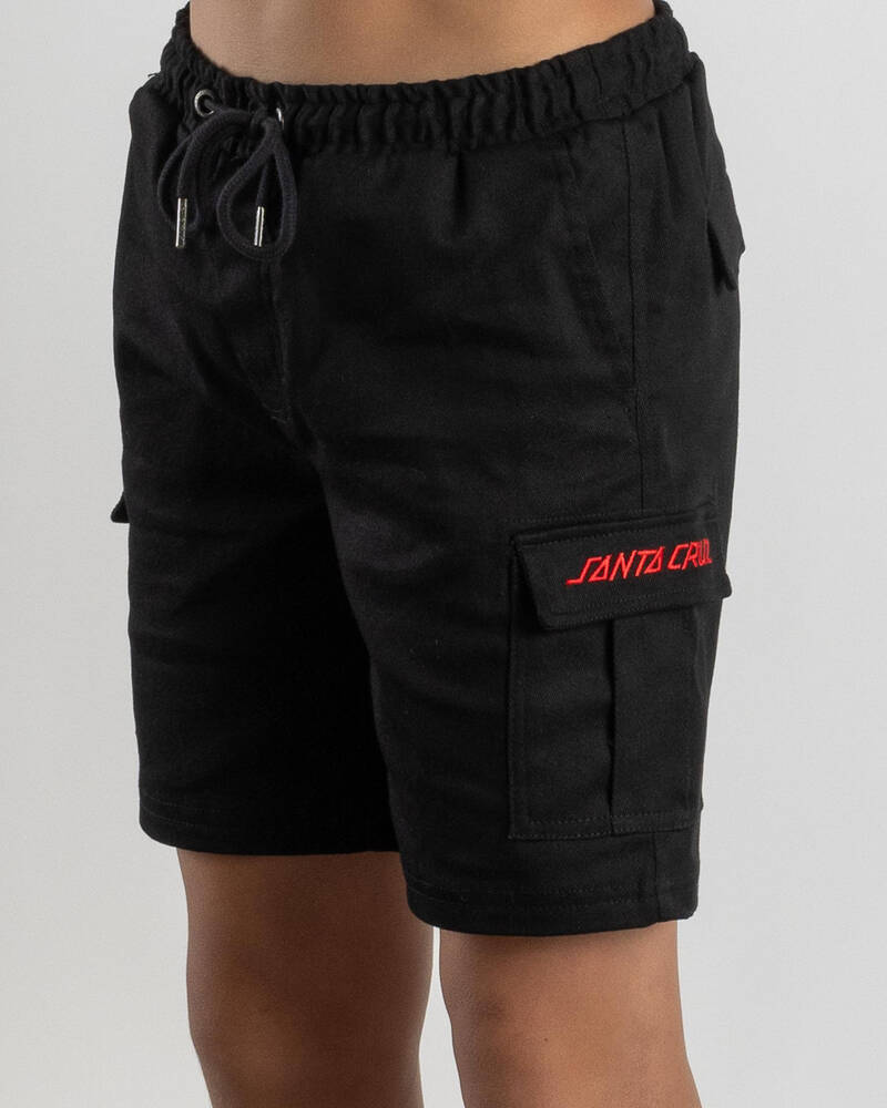 Santa Cruz Boys' Cali Cargo Shorts for Mens