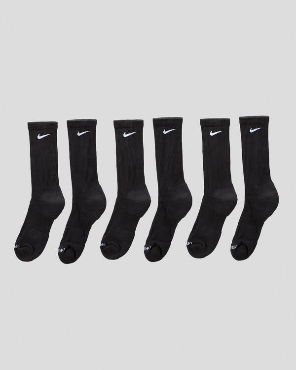 Nike Everyday Plus Cushioned Socks 6 Pack for Mens