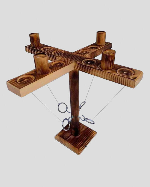 Get It Now Drink Game Ring Toss Battle Royale for Mens