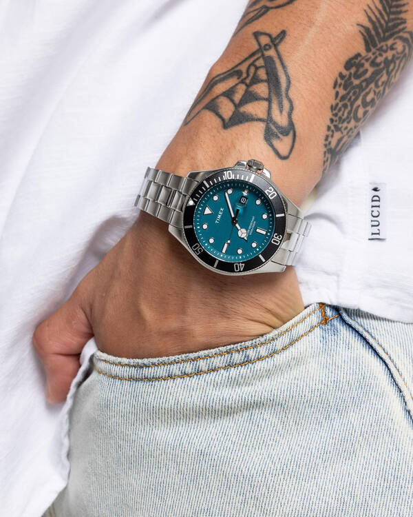 Timex Harborside Coast Stainless Steel Watch for Mens