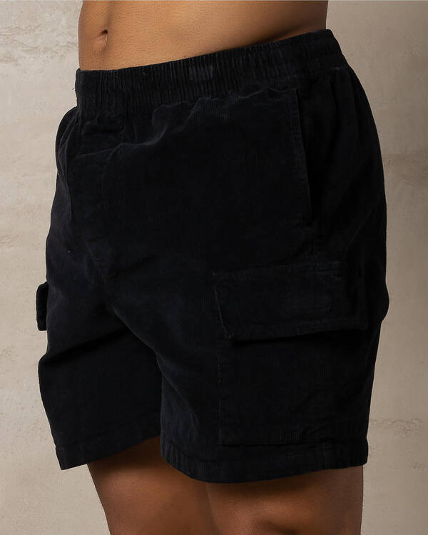 Silent Theory Cargo Cord Shorts for Mens