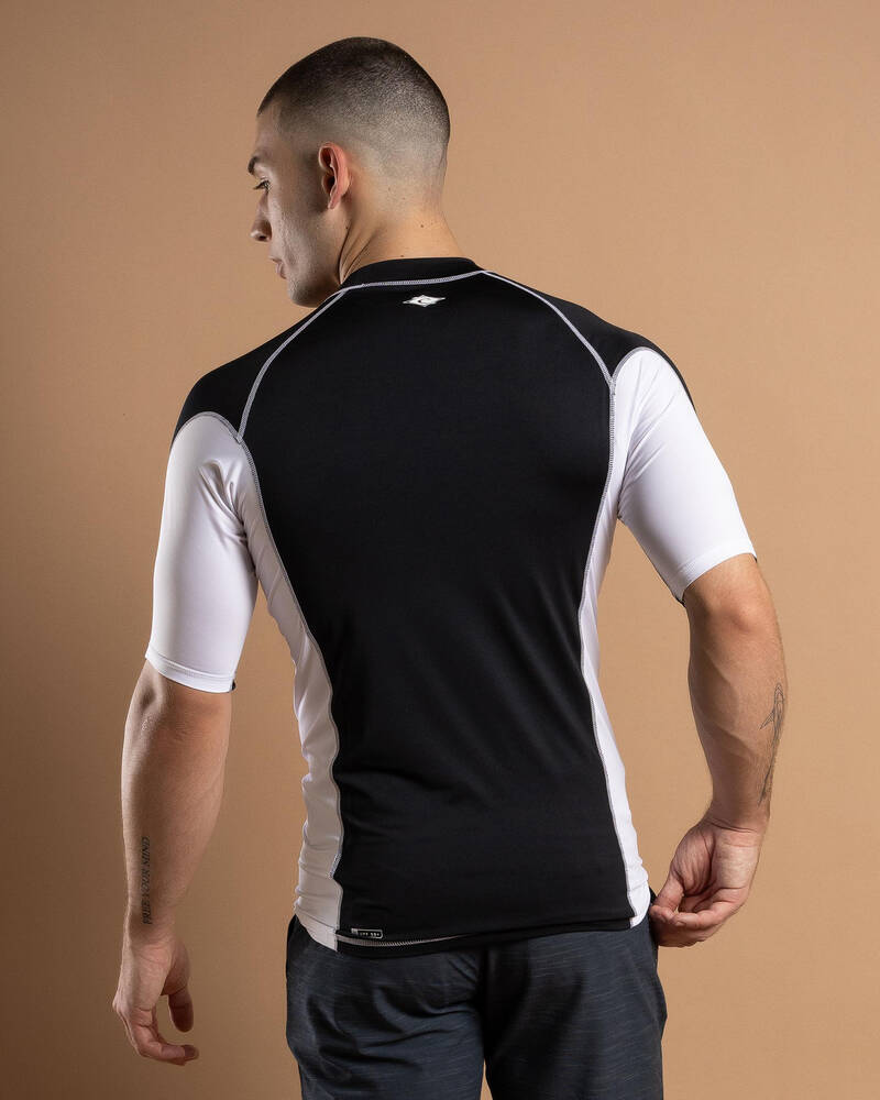 Rip Curl Fade Out Short Sleeve Rash Vest for Mens