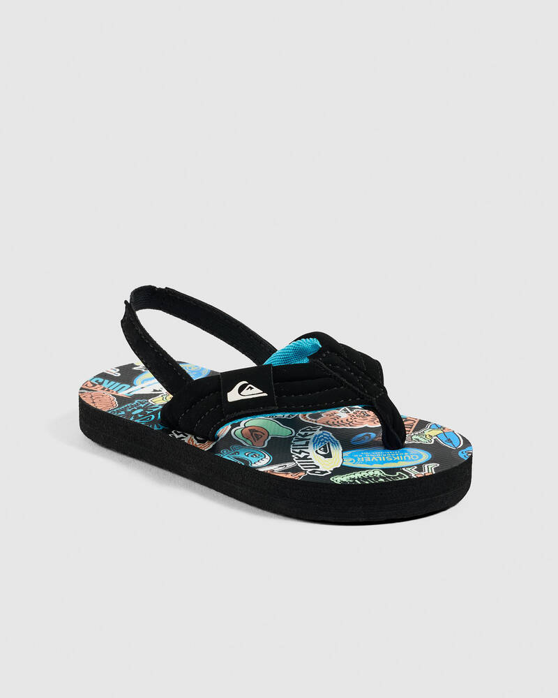 Quiksilver Toddlers' Moncata Layback Thongs for Mens