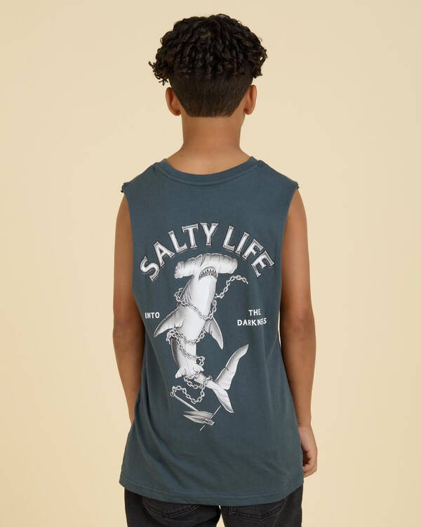 Salty Life Boys' Breach Muscle Tank for Mens