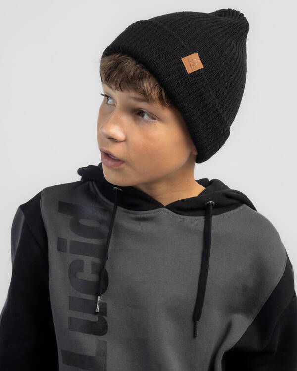 Lucid Boys' Estuary Cuff Beanie for Mens