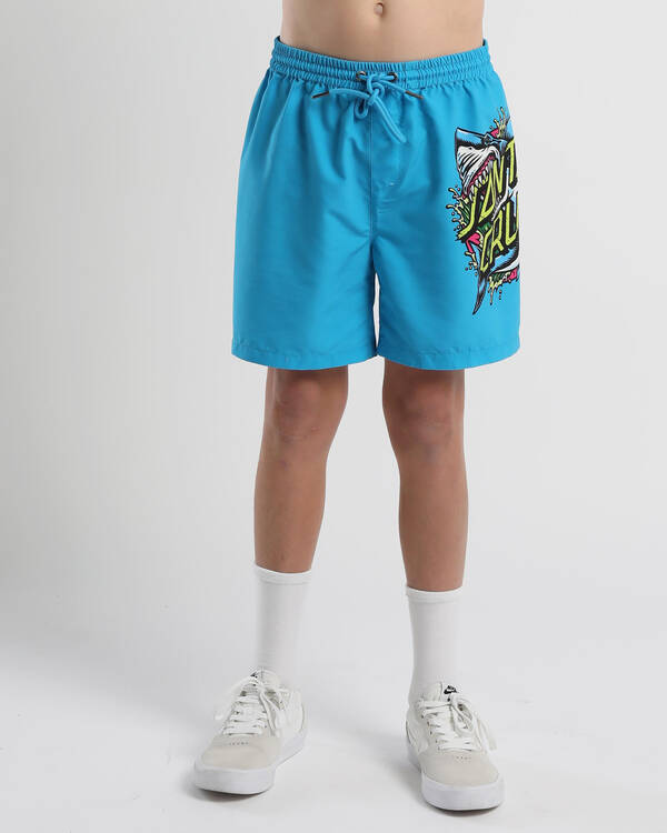 Santa Cruz Boys' Shark Dot Board Shorts for Mens