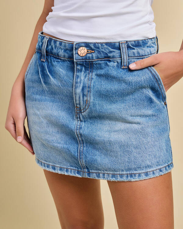 DESU Shelly Denim Skort for Womens