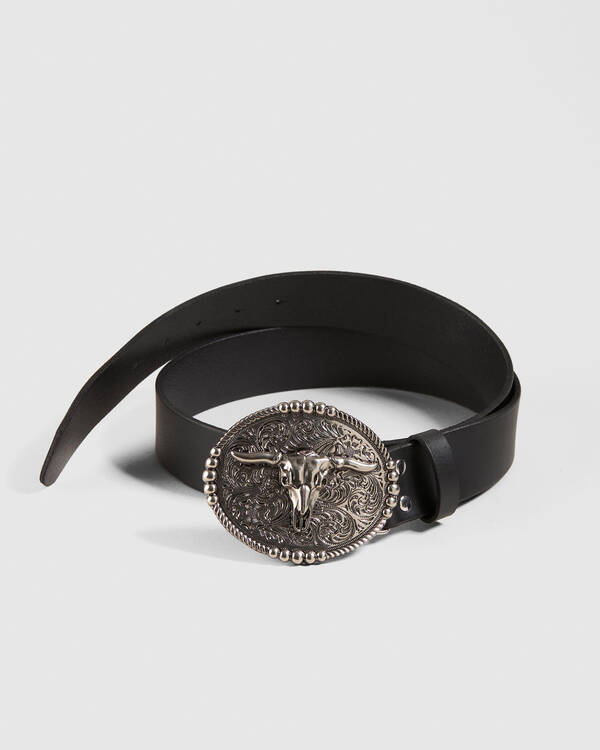 Miscellaneous Ranchman Leather Belt for Mens
