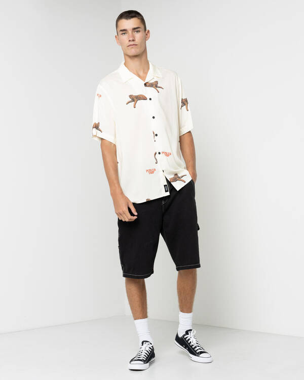 Thrills Power Trip Bowling Shirt for Mens