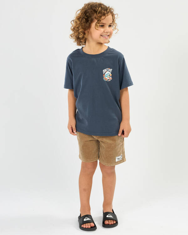 Skylark Toddlers' Cord Elastic Waist Shorts for Mens