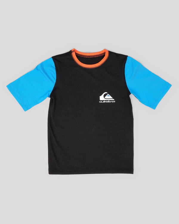 Quiksilver Toddlers' Heats Omni Short Sleeve Rash Vest for Mens