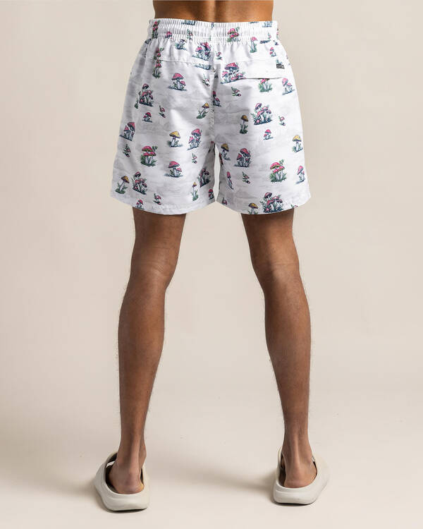 Lucid Animate Elastic Waist Shorts for Mens