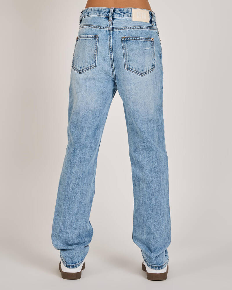 DESU Girls' Rebel Straight Leg Jeans for Womens