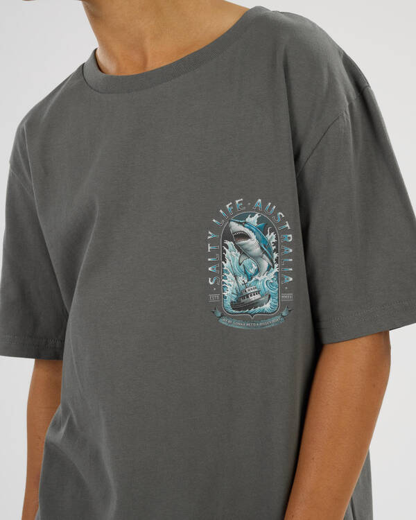 Salty Life Boys' Ocean's Ambush T-Shirt for Mens