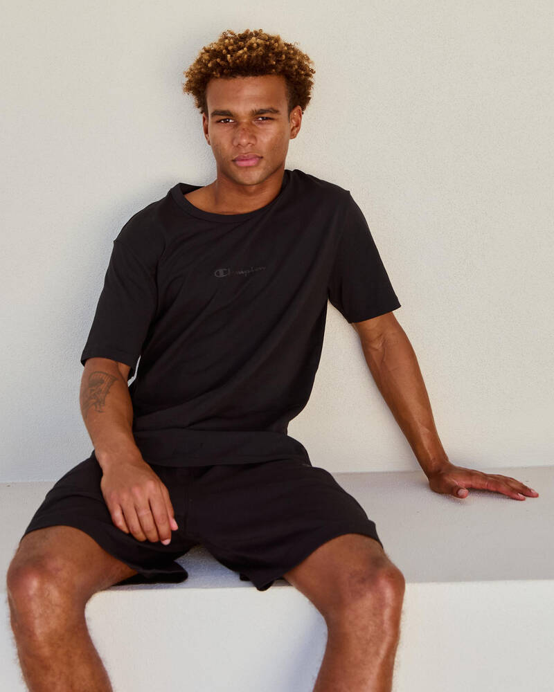 Champion Champion Script Tonal T-Shirt for Mens