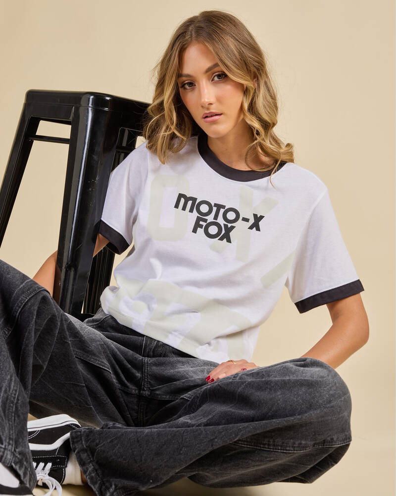 Fox Circa 74 Ringer T-Shirt for Womens