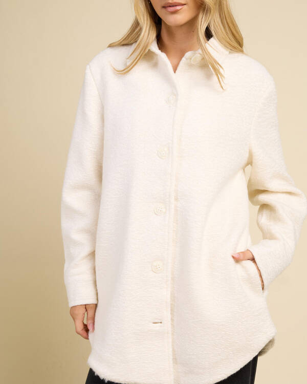 Ava And Ever Sedona Soft Boucle Shacket for Womens