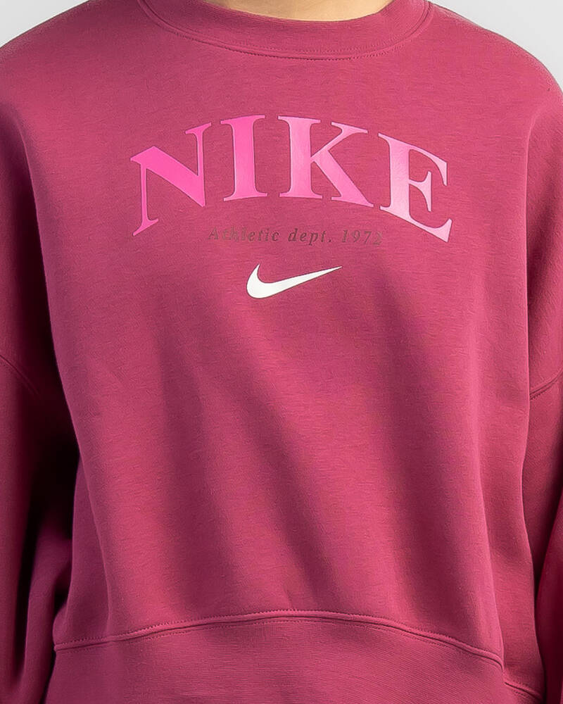 Nike Girls' Trend Sweatshirt for Womens