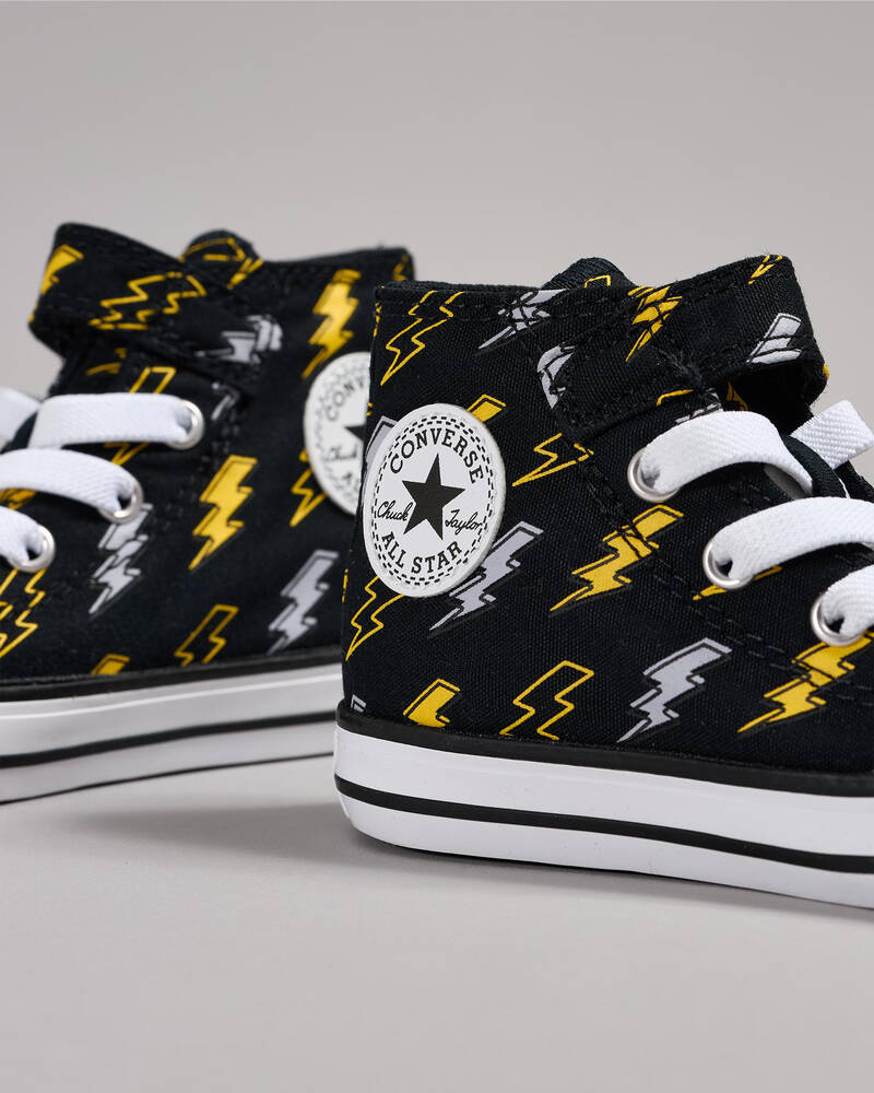 Converse Toddlers' Chuck Taylor All Star Electric Bolt Easy-On Shoes for Mens