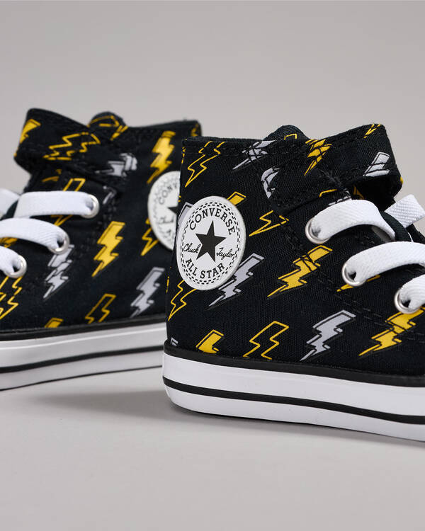 Converse Toddlers' Chuck Taylor All Star Electric Bolt Easy-On Shoes for Mens