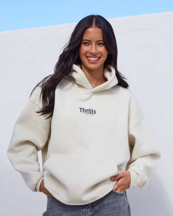 Thrills Road To Paradise Cocoon Hoodie for Womens