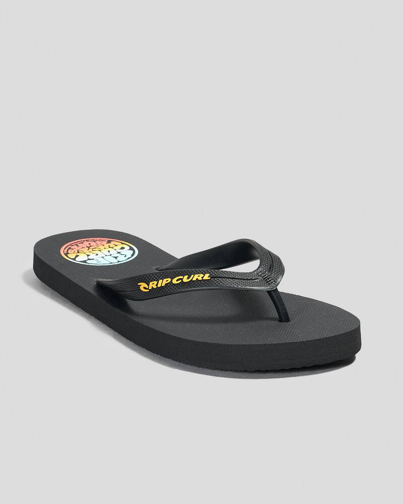 Rip Curl Boys' Wetty Fade Bloom Thongs for Mens