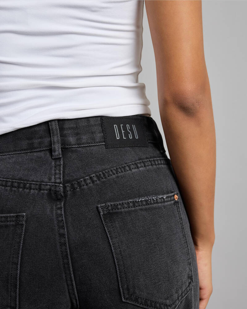 DESU Icon Straight Leg Jeans for Womens