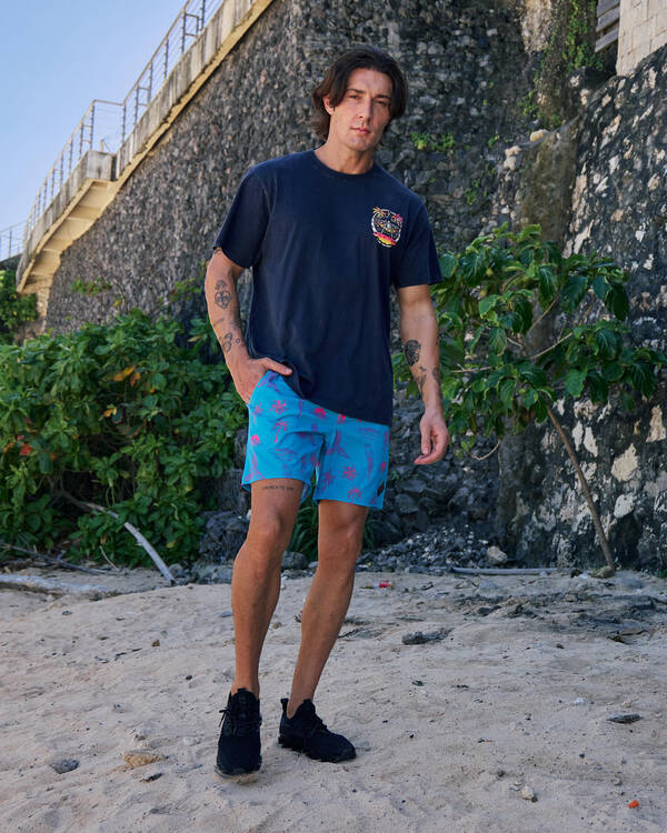 Salty Life Shipwreck T-Shirt for Mens