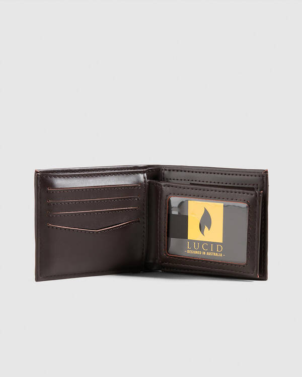 Lucid Flare Leather Wallet for Mens
