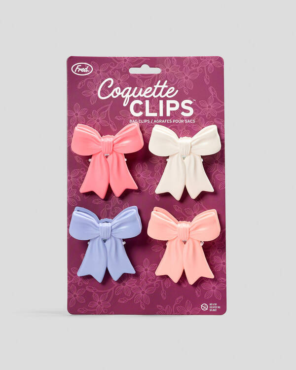 Get It Now Bow Bag Clips for Womens