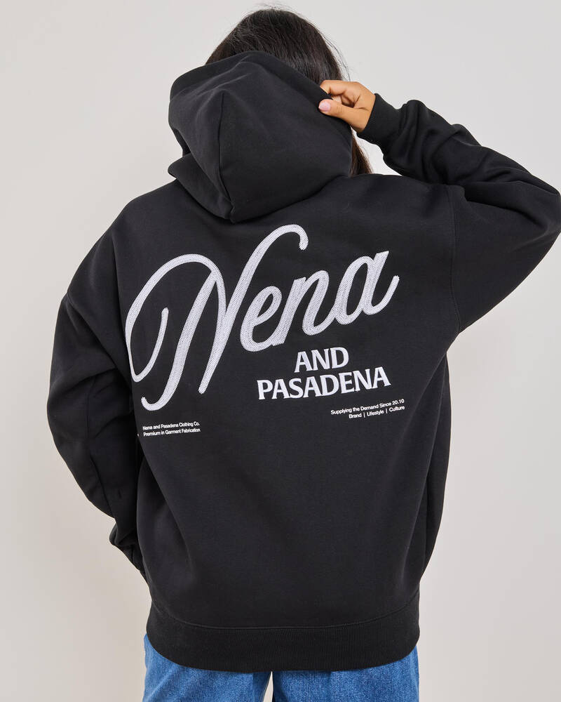 Nena & Pasadena Treaty Box Fit Hoodie for Womens