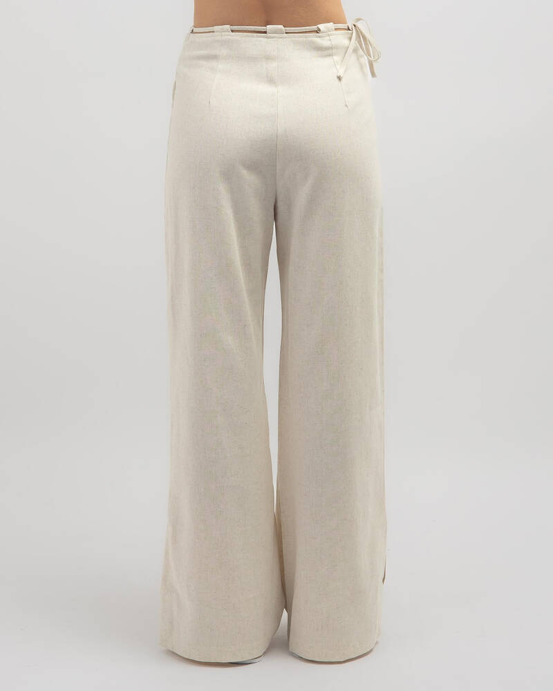 Mint Vanilla Marbella Pants for Womens