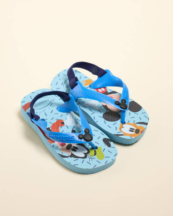 Havaianas Toddlers' Disney Classic Mickey & Pluto Thongs for Unisex