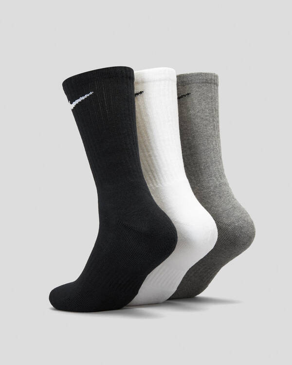 Nike Everyday Cushion Crew Socks 3 Pack for Mens