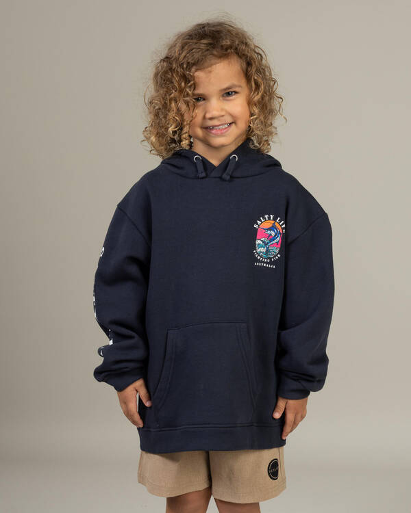 Salty Life Toddlers' Aqua Warrior Hoodie for Mens