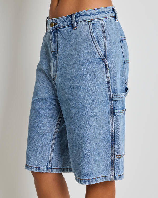 Thrills Slouch Carpenter Shorts for Womens