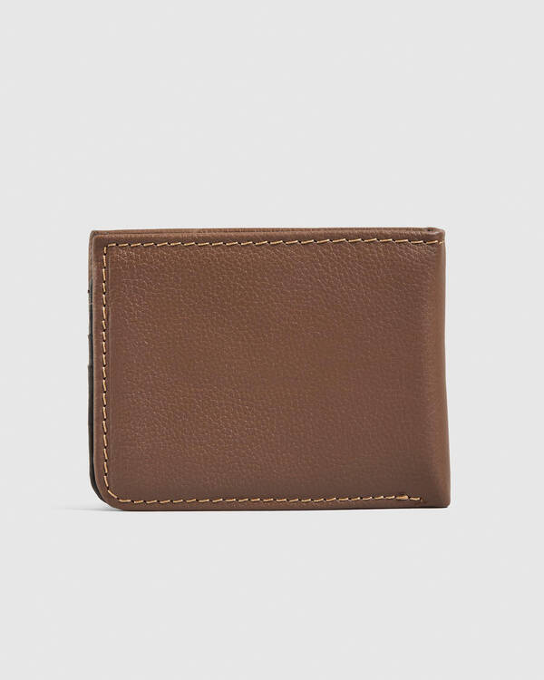 Rip Curl Wetsuit Logo RFID All Day Leather Wallet for Mens