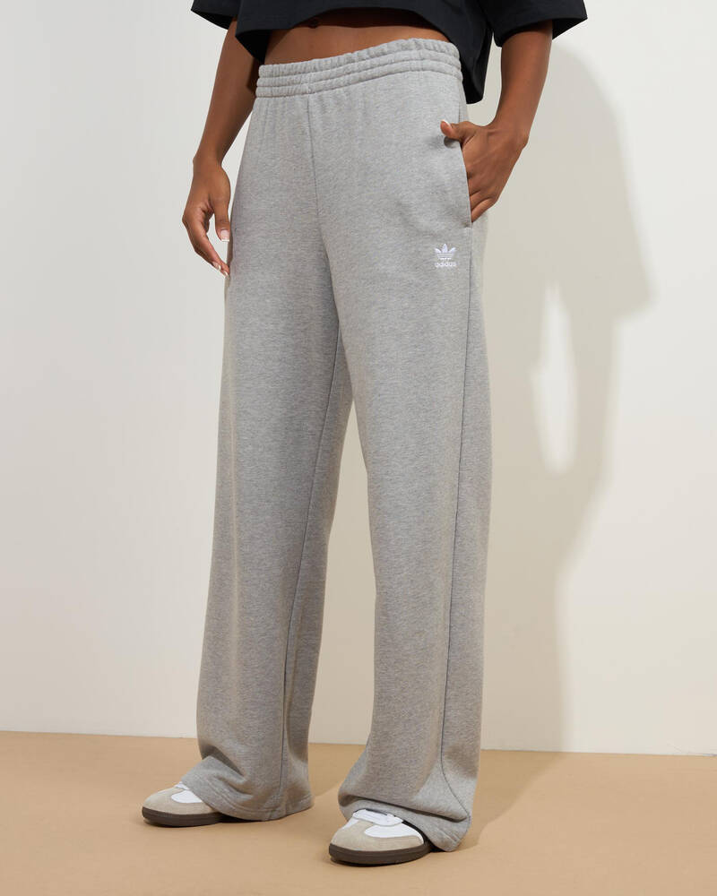 adidas Essentials Wide Leg Track Pants for Womens