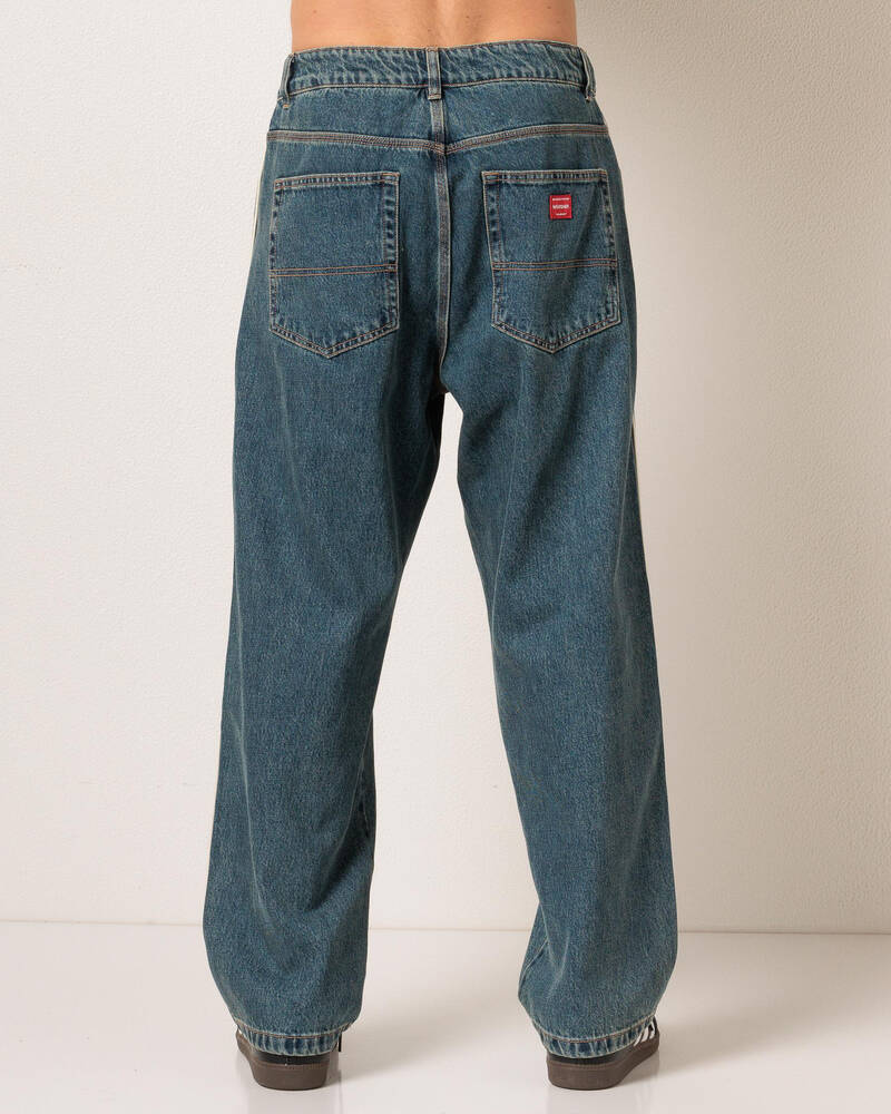 Worship Supplies Piped Big Lounger Jeans for Mens