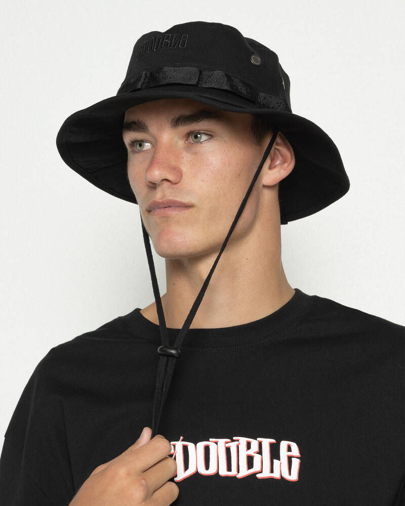 S-Double Mid-Block Boonie Hat for Mens