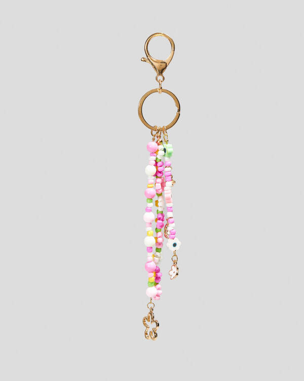 Karyn In LA Flower Power Large Bag Charm for Womens