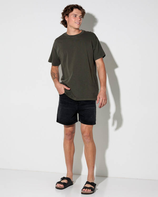 Skylark Stride Denim Shorts for Mens