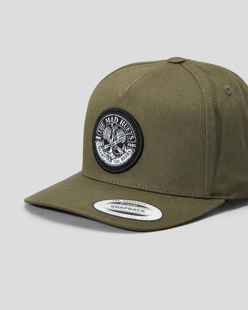 The Mad Hueys Cheers For The Beers Twill Snapback Cap for Mens