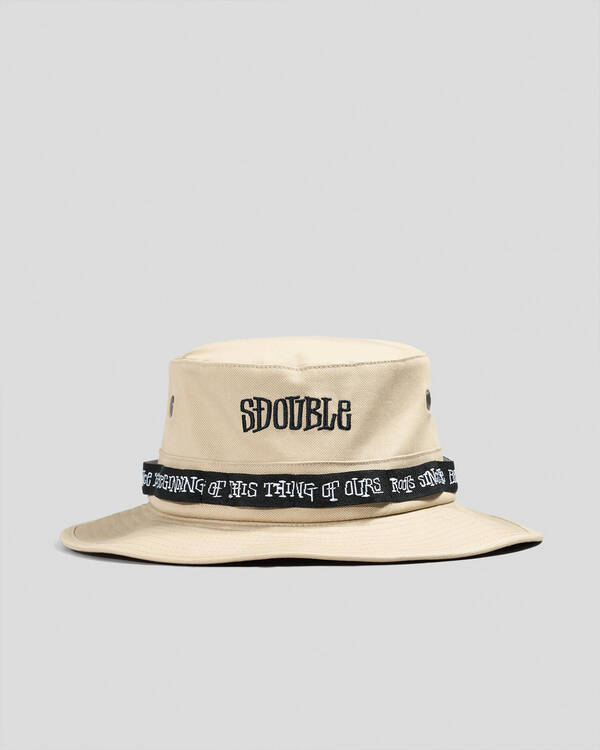 S-Double Mid-Block Boonie Hat for Mens